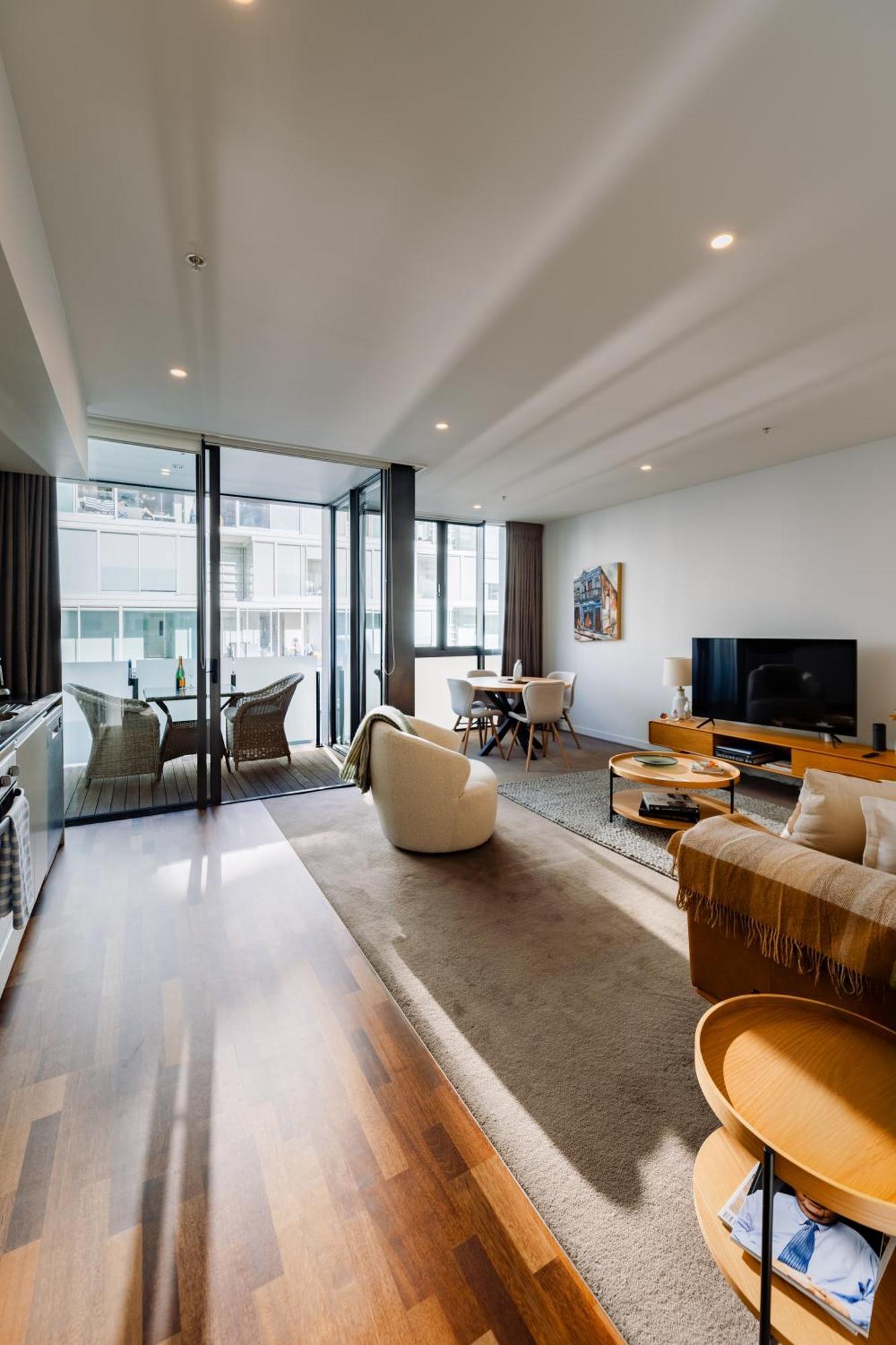 Pavilions Marina Apartment 104 - Wynyard Quarter Viaduct Harbour Auckland Buitenkant foto